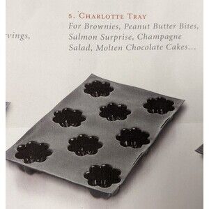 Demarle Silicone Non-Stick Flexipan Charlotte Tray FP002059 France